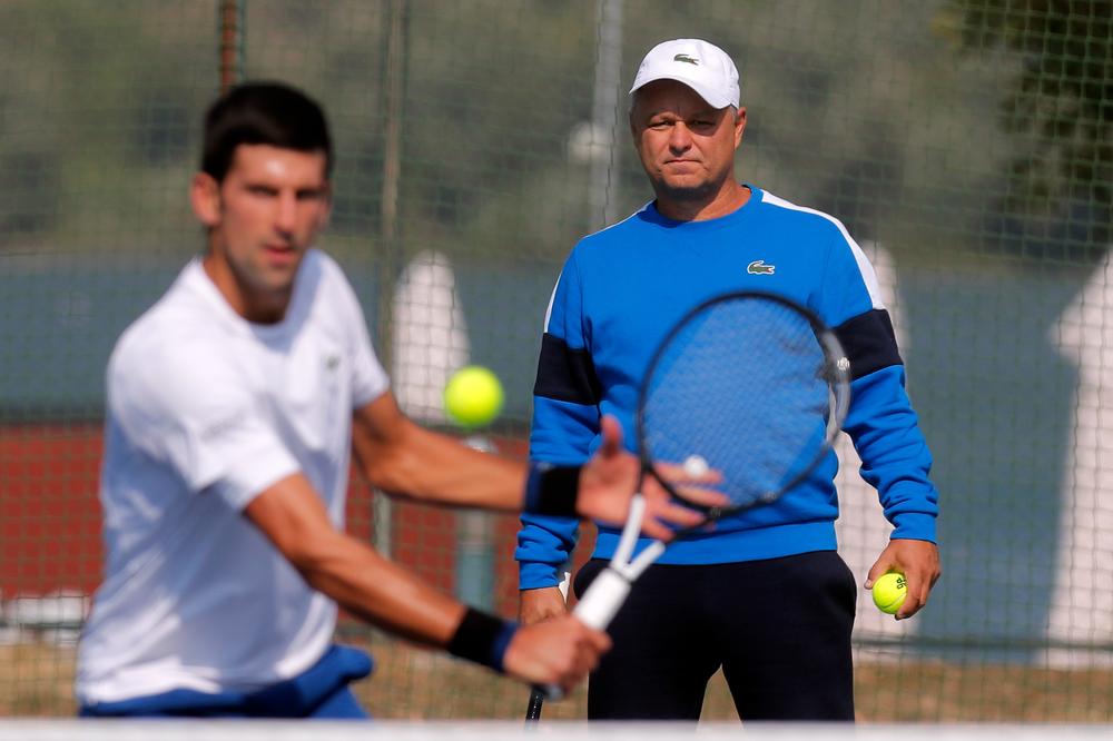 Novak Djokovic i Vajda